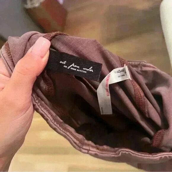 Out From Under Aria Seamed Flare Leg Pant Urban Outfitters Bell Bottom - Picture 10 of 10